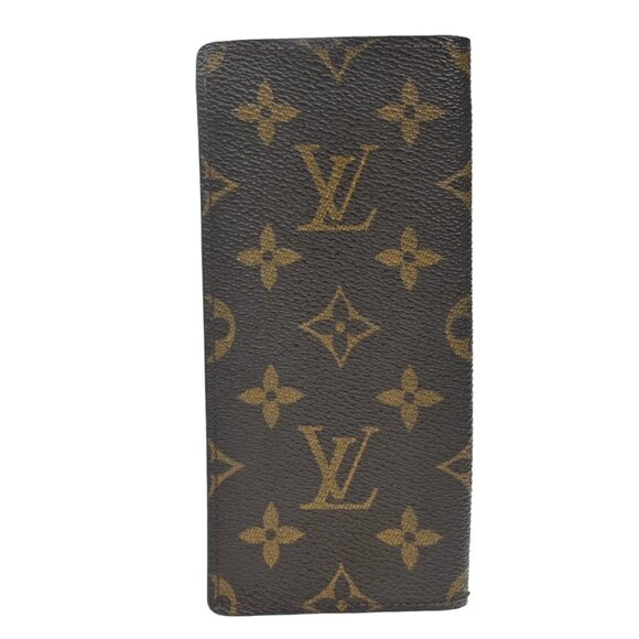 LOUIS VUITTON Etui Lunette Simple Glasses Case Monogram Leather 148-082725 - Picture 2 of 10